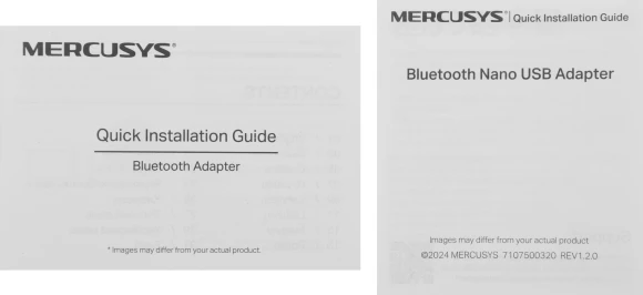 Сетевой адаптер Bluetooth Mercusys MA530 USB 2.0 Сетевой адаптер Bluetooth Mercusys MA530 USB 2.0