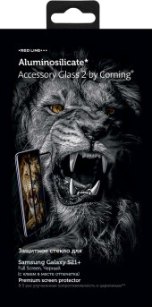Защитное стекло для экрана Redline Corning черный для Samsung Galaxy S21+ 1шт. (УТ000023709) Защитное стекло для экрана Redline Corning черный для Samsung Galaxy S21+ 1шт. (УТ000023709)