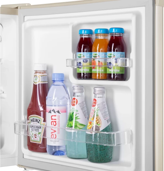 Холодильник Maunfeld MFF50BG 1-нокамерн. бежевый мат.