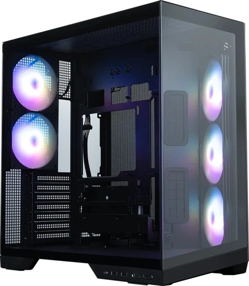 Корпус Zalman D50 черный без БП ATX 6x120mm 4x140mm 2xUSB3.0 audio bott PSU