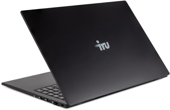 Ноутбук IRU Planio 15ING N-series N100 8Gb SSD256Gb Intel UHD Graphics 15.6" IPS FHD (1920x1080) FreeDOS black WiFi BT Cam 6000mAh (2058911)