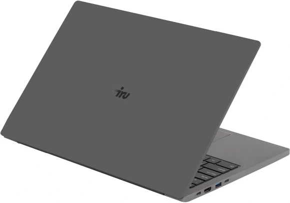 Ноутбук IRU Strato 16ALMR Core i5 12450H 16Gb SSD512Gb Intel UHD Graphics 16" IPS FHD (1920x1200) Windows 11 Pro grey WiFi BT Cam 5400mAh (2142318)