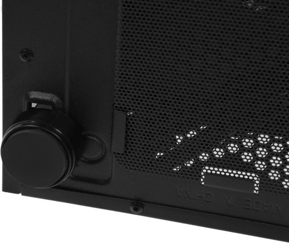 Корпус Azza Celesta F черный без БП ATX 5x120mm 5x140mm 2xUSB2.0 1xUSB3.0 audio bott PSU