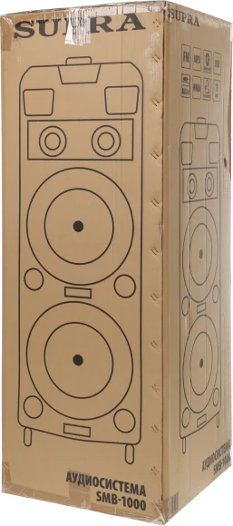 Минисистема Supra SMB-1000 черный 150Вт FM USB BT SD