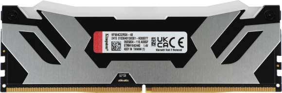 Память DDR5 48GB 6400MHz Kingston KF564C32RSA-48 Fury Renegade XMP RGB RTL Gaming PC5-51200 CL32 DIMM 288-pin 1.4В dual rank с радиатором Ret Память DDR5 48GB 6400MHz Kingston KF564C32RSA-48 Fury Renegade XMP RGB RTL Gaming PC5-51200 CL32 DIMM 288-pin 1.4В dual rank с радиатором Ret