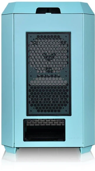 Корпус Thermaltake The Tower 300 Turquoise голубой без БП mATX 8x120mm 6x140mm 2xUSB3.0 audio bott PSU Корпус Thermaltake The Tower 300 Turquoise голубой без БП mATX 8x120mm 6x140mm 2xUSB3.0 audio bott PSU