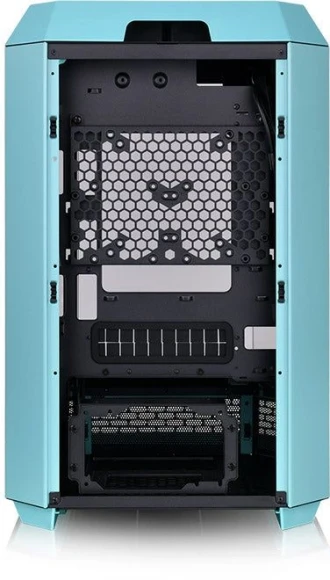 Корпус Thermaltake The Tower 300 Turquoise голубой без БП mATX 8x120mm 6x140mm 2xUSB3.0 audio bott PSU Корпус Thermaltake The Tower 300 Turquoise голубой без БП mATX 8x120mm 6x140mm 2xUSB3.0 audio bott PSU