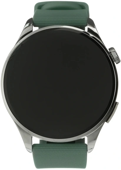 Смарт-часы Xiaomi Watch 5 47мм 1.54" AMOLED корп.серебристый рем.зеленый разм.брасл.:135-205мм (BHR07WPGL)