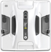 Мойщик окон Hobot 2S Ultrasonic шир.скреб.:240мм пит.:от сети белый