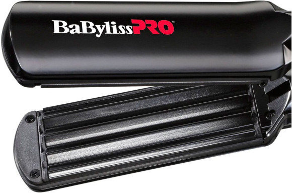 Щипцы Babyliss Pro BAB2658EPCE 53Вт черный макс.темп.:230С покрытие:микрометаллическое Щипцы Babyliss Pro BAB2658EPCE 53Вт черный макс.темп.:230С покрытие:микрометаллическое