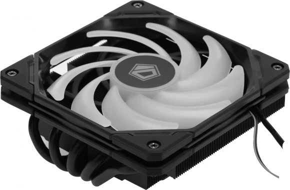 Устройство охлаждения(кулер) ID-Cooling IS-55 ARGB Soc-AM5/AM4/1200/1700/1851 черный 4-pin 31.2-31.2dB Al+Cu 125W 450gr Ret (IS-55 ARGB)
