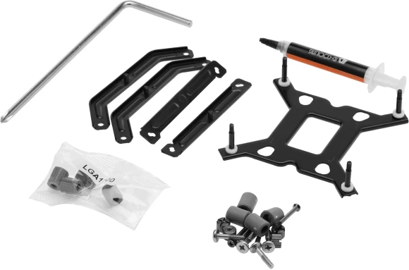 Устройство охлаждения(кулер) ID-Cooling IS-55 ARGB Soc-AM5/AM4/1200/1700/1851 черный 4-pin 31.2-31.2dB Al+Cu 125W 450gr Ret (IS-55 ARGB)