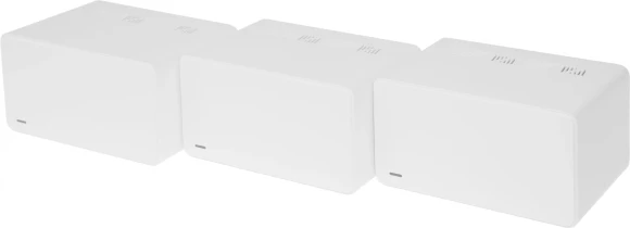 Бесшовный Mesh роутер Mercusys Halo H90X(3-pack) AX6000 10/100/1000BASE-TX белый (упак.:3шт) Бесшовный Mesh роутер Mercusys Halo H90X(3-pack) AX6000 10/100/1000BASE-TX белый (упак.:3шт)