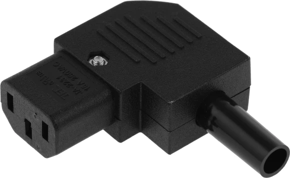 Вилка Lanmaster LAN-IEC-320-C13/90 Вилка Lanmaster LAN-IEC-320-C13/90