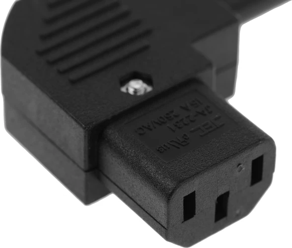 Вилка Lanmaster LAN-IEC-320-C13/90 Вилка Lanmaster LAN-IEC-320-C13/90