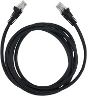 Патч-корд Buro UTP 4 пары cat.5E CCA molded 2м черный RJ-45 (m)-RJ-45 (m)