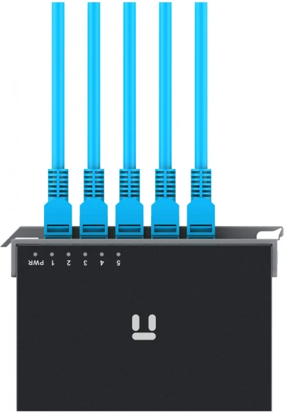 Коммутатор Netis ST105D (L2) 5x100Мбит/с неуправляемый Коммутатор Netis ST105D (L2) 5x100Мбит/с неуправляемый