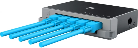 Коммутатор Netis ST105D (L2) 5x100Мбит/с неуправляемый Коммутатор Netis ST105D (L2) 5x100Мбит/с неуправляемый