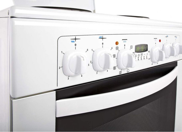 Плита Электрическая Gefest ЭП Н Д 6140-03 белый эмаль (металлическая крышка)