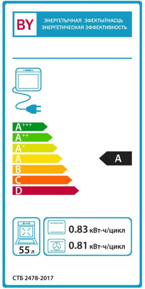 Плита Электрическая Gefest ЭП Н Д 6140-03 белый эмаль (металлическая крышка)