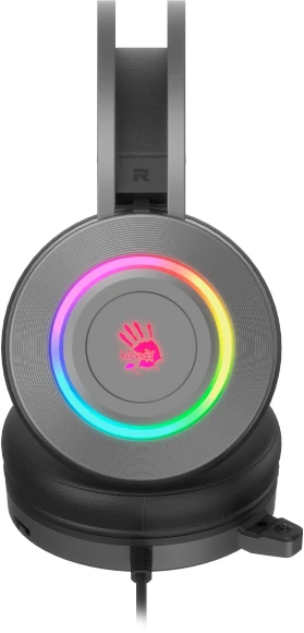 Наушники с микрофоном A4Tech Bloody G521S серый 2.3м мониторные USB оголовье (G521S)