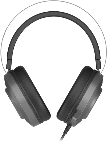 Наушники с микрофоном A4Tech Bloody G521S серый 2.3м мониторные USB оголовье (G521S)