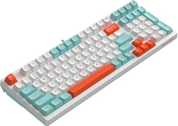 Клавиатура A4Tech Fstyler FS300 механическая белый USB for gamer LED (FS300 PANDA SNORKLENING) Клавиатура A4Tech Fstyler FS300 механическая белый USB for gamer LED (FS300 PANDA SNORKLENING)