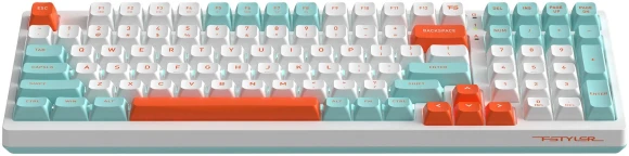 Клавиатура A4Tech Fstyler FS300 механическая белый USB for gamer LED (FS300 PANDA SNORKLENING) Клавиатура A4Tech Fstyler FS300 механическая белый USB for gamer LED (FS300 PANDA SNORKLENING)