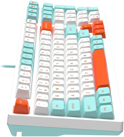 Клавиатура A4Tech Fstyler FS300 механическая белый USB for gamer LED (FS300 PANDA SNORKLENING) Клавиатура A4Tech Fstyler FS300 механическая белый USB for gamer LED (FS300 PANDA SNORKLENING)