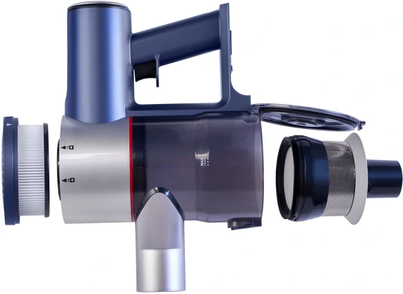 Пылесос Hyundai HYV-S7570 380Вт темно-синий/серебристый