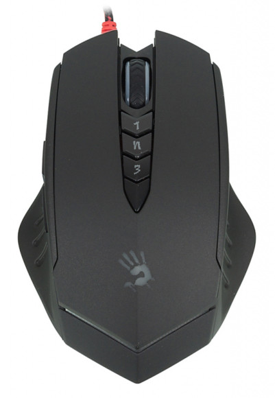 Мышь A4Tech Bloody V8 черный оптическая 3200dpi USB 8but Мышь A4Tech Bloody V8 черный оптическая 3200dpi USB 8but