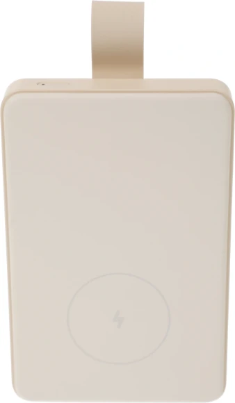 Мобильный аккумулятор Xiaomi BHR9074GL 6000mAh Qi 15W 2.4A USB-C беспров.зар. бежевый Мобильный аккумулятор Xiaomi BHR9074GL 6000mAh Qi 15W 2.4A USB-C беспров.зар. бежевый