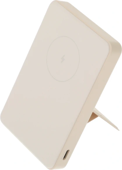 Мобильный аккумулятор Xiaomi BHR9074GL 6000mAh Qi 15W 2.4A USB-C беспров.зар. бежевый Мобильный аккумулятор Xiaomi BHR9074GL 6000mAh Qi 15W 2.4A USB-C беспров.зар. бежевый