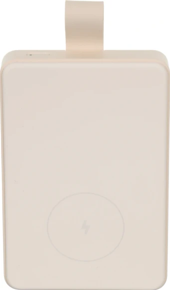 Мобильный аккумулятор Xiaomi BHR9074GL 6000mAh Qi 15W 2.4A USB-C беспров.зар. бежевый Мобильный аккумулятор Xiaomi BHR9074GL 6000mAh Qi 15W 2.4A USB-C беспров.зар. бежевый