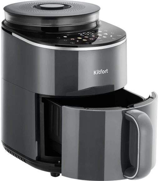 Аэрогриль Kitfort КТ-8155 4.5л 1500Вт серый