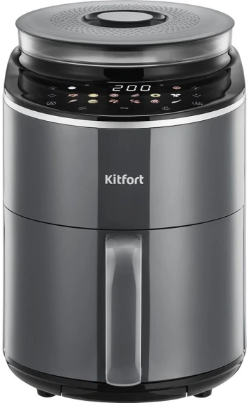 Аэрогриль Kitfort КТ-8155 4.5л 1500Вт серый