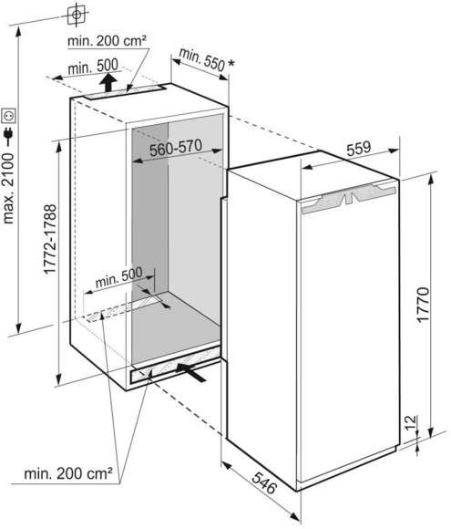 Холодильник Liebherr IRe 5100 1-нокамерн. белый Холодильник Liebherr IRe 5100 1-нокамерн. белый