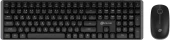 Клавиатура + мышь Оклик S315W клав:черный мышь:черный USB беспроводная Multimedia (1978741)