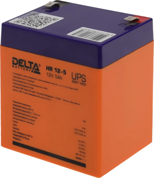 Батарея для ИБП Delta HR 12-5 12В 5Ач