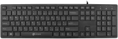 Клавиатура Оклик 520M2U черный/черный USB slim Multimedia