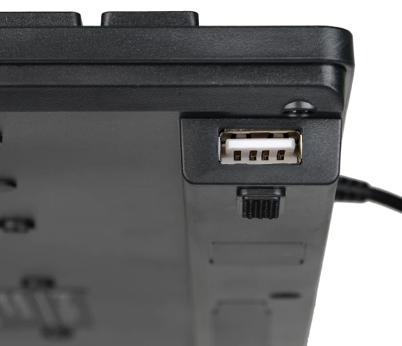 Клавиатура Оклик 520M2U черный/черный USB slim Multimedia Клавиатура Оклик 520M2U черный/черный USB slim Multimedia