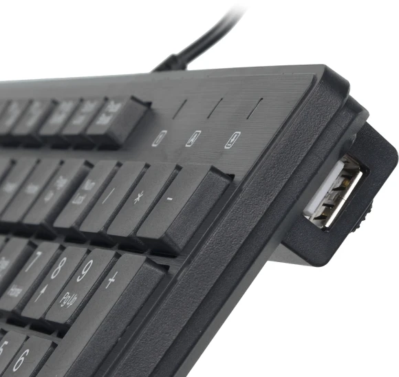 Клавиатура Оклик 520M2U черный/черный USB slim Multimedia Клавиатура Оклик 520M2U черный/черный USB slim Multimedia