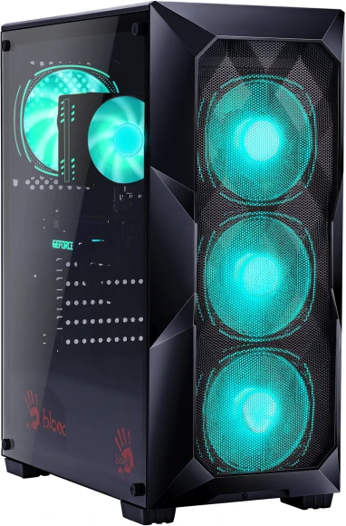 ПК Bloody BD-PC RB55C1 MT Ryzen 5 5600X (3.7) 32Gb SSD1Tb RTX4060 8Gb Windows 11 Home GbitEth 500W черный (RUS) (2107186)