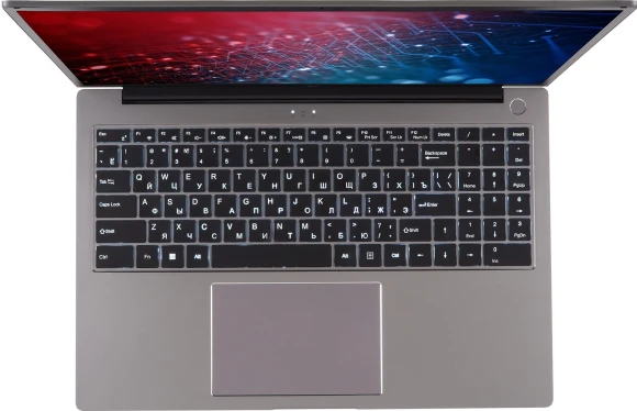 Ноутбук IRU Strato 16ALMR Core i7 12650H 16Gb SSD512Gb Intel UHD Graphics 16" IPS FHD (1920x1200) Windows 11 Pro grey WiFi BT Cam 5400mAh (2142319)