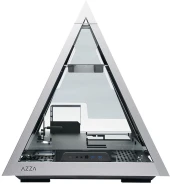 Корпус Azza Pyramid L черный/серебристый без БП ATX 6x120mm 2xUSB3.0 audio bott PSU Корпус Azza Pyramid L черный/серебристый без БП ATX 6x120mm 2xUSB3.0 audio bott PSU