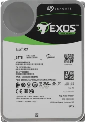 Жесткий диск Seagate SATA-III 24TB ST24000NM002H Exos X24 4KN (7200rpm) 512Mb 3.5"