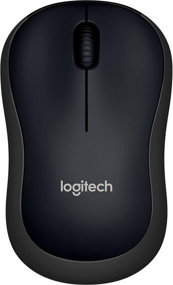 Мышь Logitech B220 черный оптическая (1000dpi) silent беспроводная USB (2but)