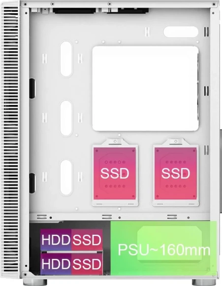 Корпус Montech X3 Mesh белый без БП ATX 3x120mm 2xUSB2.0 1xUSB3.0 audio bott PSU Корпус Montech X3 Mesh белый без БП ATX 3x120mm 2xUSB2.0 1xUSB3.0 audio bott PSU