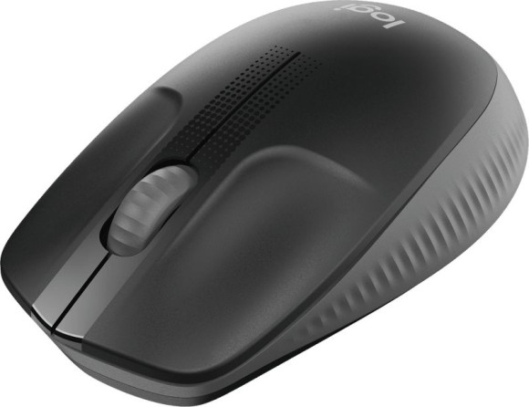 Мышь Logitech M190 черный/темно-серый оптическая (1000dpi) беспроводная USB для ноутбука (2but)