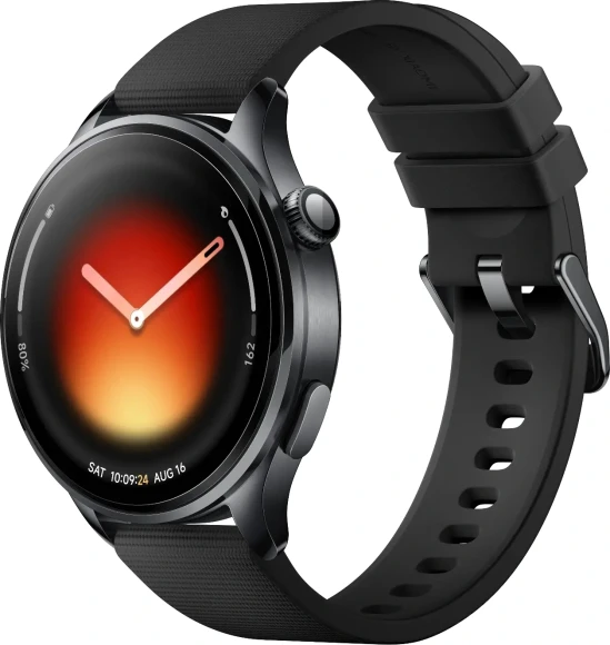 Смарт-часы Xiaomi Watch 5 1.32" AMOLED корп.серебристый рем.зеленый (BHR07WPGL)